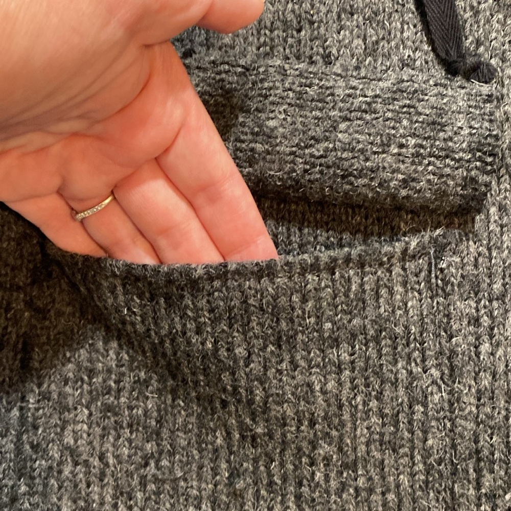 Zara Basic Jacketcoat 3/4 Sleeve Oversized Wool F… - image 6